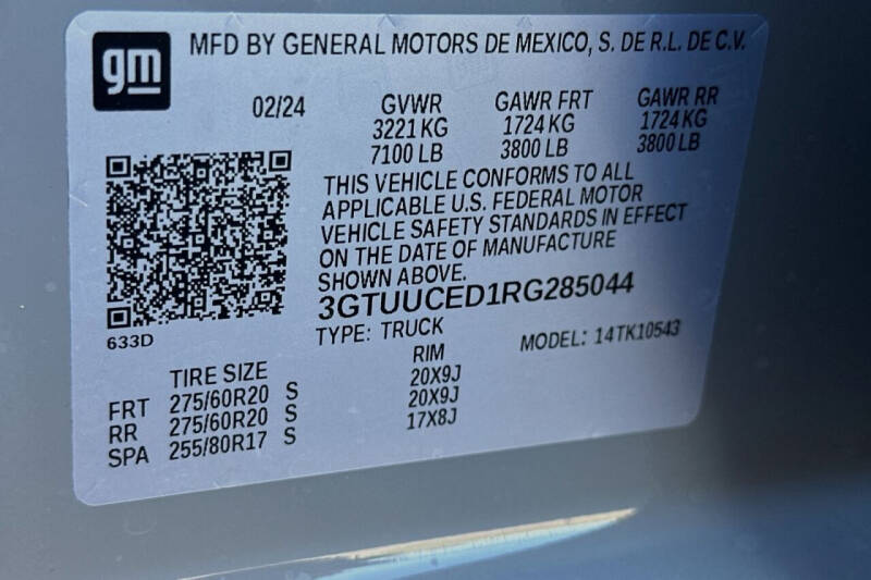 2024 GMC Sierra 1500