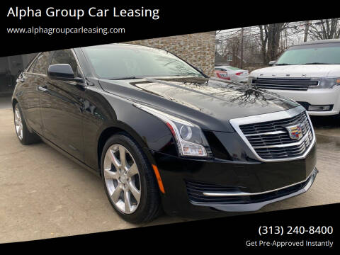 2016 Cadillac ATS for sale at Alpha Group Car Leasing in Redford MI