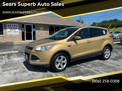2015 Ford Escape for sale at Sears Superb Auto Sales in Corbin KY