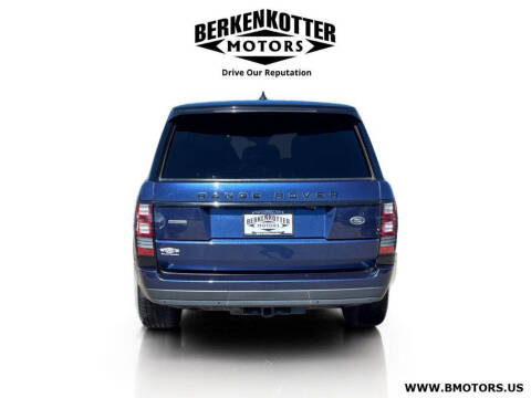 2017 Land Rover Range Rover Supercharged
