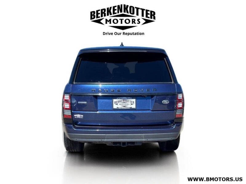 2017 Land Rover Range Rover Supercharged