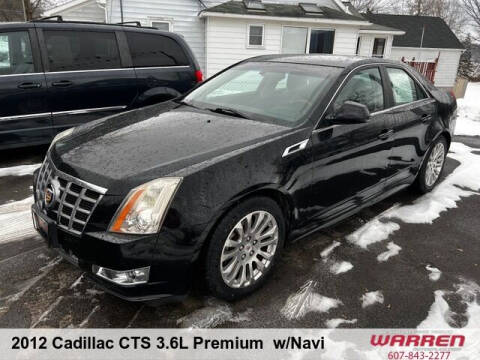 2012 Cadillac CTS for sale at Warren Auto Sales in Oxford NY