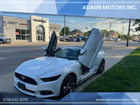 2015 Ford Mustang for sale at Adams Motors INC. in Inwood NY