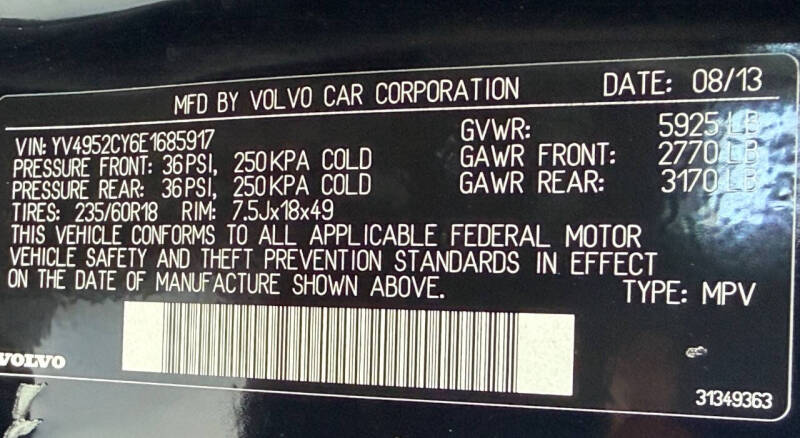 2014 Volvo XC90 3.2