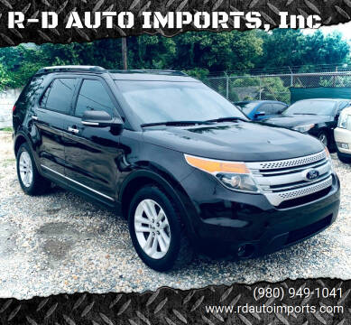2013 Ford Explorer for sale at R-D AUTO IMPORTS, Inc in Charlotte NC
