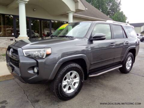 2016 Toyota 4Runner for sale at DEALS UNLIMITED INC in Portage MI
