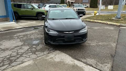2015 Chrysler 200 for sale at ONE PRICE AUTO in Mount Clemens MI