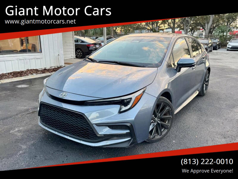 2023 Toyota Corolla for sale at Giant Motor Cars in Tampa FL