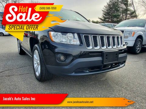 2012 Jeep Compass for sale at Jacob's Auto Sales Inc in West Bridgewater MA