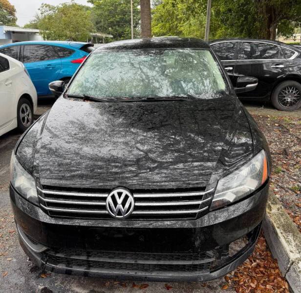 2013 Volkswagen Passat for sale at Blue Lagoon Auto Sales in Plantation FL