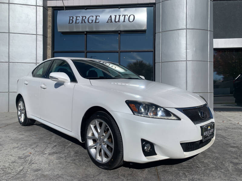 2012 Lexus IS 250 for sale at Berge Auto in Orem UT