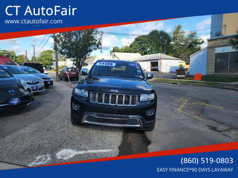 2014 Jeep Grand Cherokee for sale at CT AutoFair in West Hartford CT