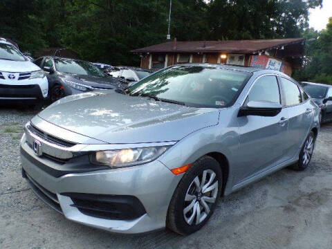 2017 Honda Civic for sale at Select Cars Of Thornburg in Fredericksburg VA