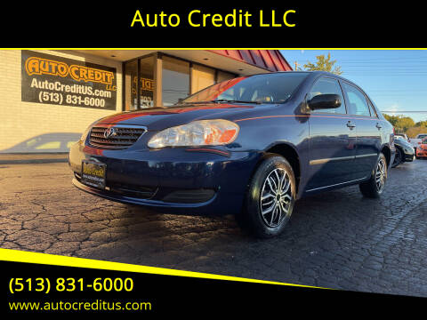 2008 Toyota Corolla for sale at Auto Credit LLC in Milford OH