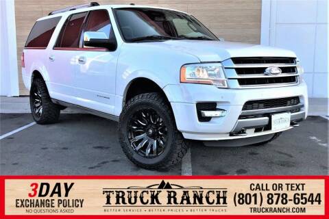 2016 Ford Expedition EL for sale at Truck Ranch in American Fork UT