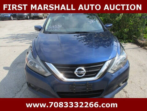 2017 Nissan Altima for sale at First Marshall Auto Auction in Harvey IL