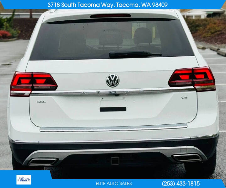 2018 Volkswagen Atlas V6 SEL