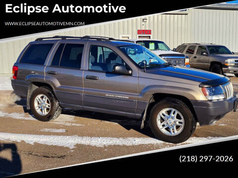 2004 Jeep Grand Cherokee for sale at Eclipse Automotive in Brainerd MN