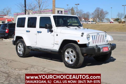 2014 Jeep Wrangler Unlimited for sale at Your Choice Autos - Waukegan in Waukegan IL