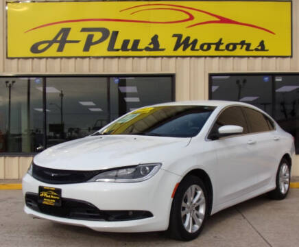 2015 Chrysler 200 for sale at A Plus Motors in Oklahoma City OK
