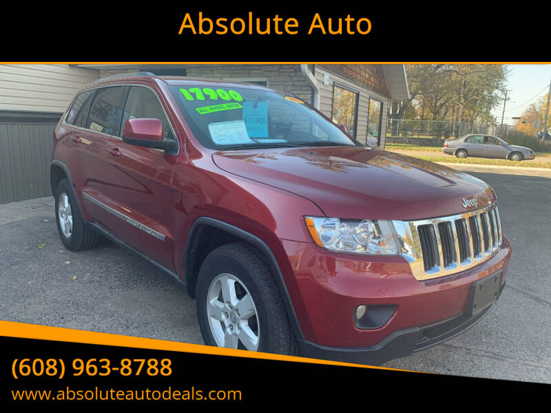 2012 Jeep Grand Cherokee for sale at Absolute Auto in Baraboo WI