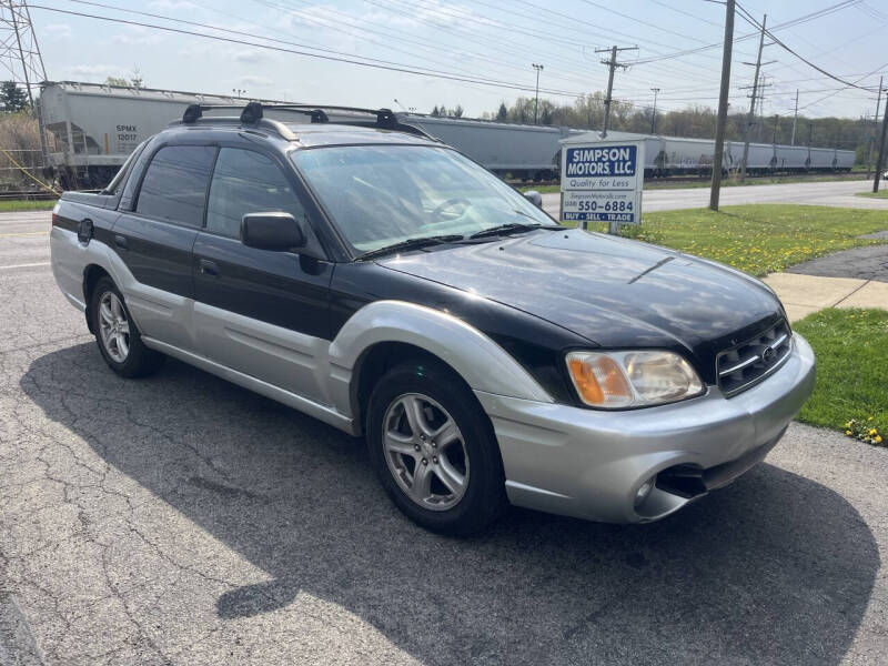 2003 Subaru Baja Sport