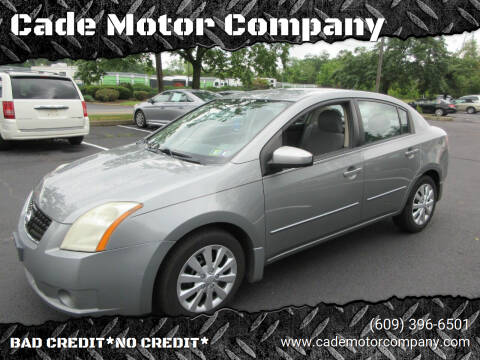 2008 Nissan Sentra for sale at Cade Motor Company in Lawrenceville NJ