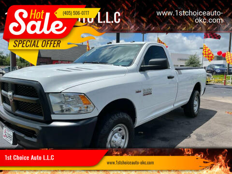 2018 RAM Ram Pickup 2500 for sale at 1st Choice Auto L.L.C in Oklahoma City OK