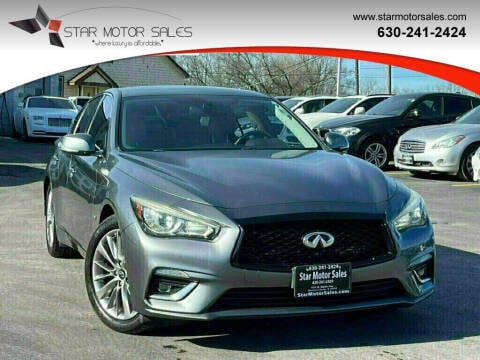 2018 Infiniti Q50 for sale at Star Motor Sales in Downers Grove IL