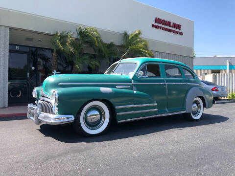 1948 Buick Special 4 Door for sale at HIGH-LINE MOTOR SPORTS in Brea CA