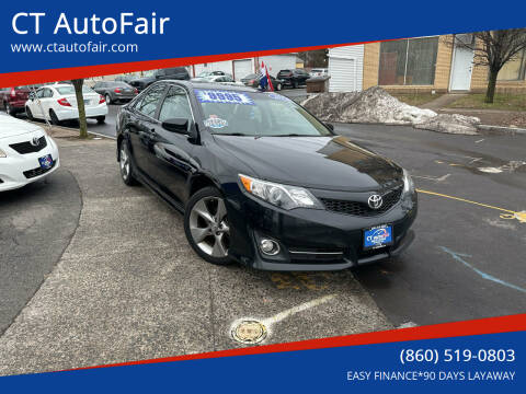 2012 Toyota Camry for sale at CT AutoFair in West Hartford CT