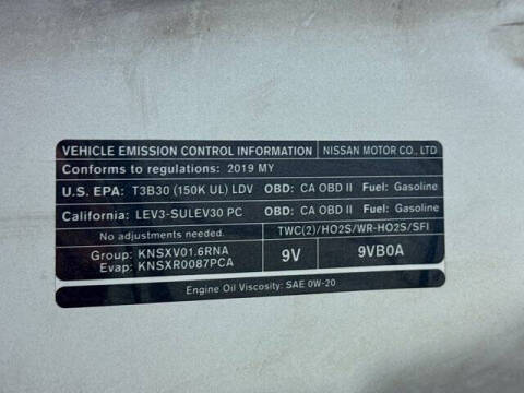 2019 Nissan Kicks SV