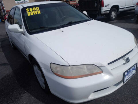 1999 Honda Accord for sale at Creekside Auto Sales in Pocatello ID