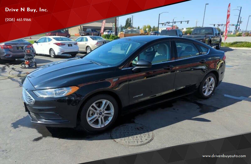 2018 Ford Fusion Hybrid S