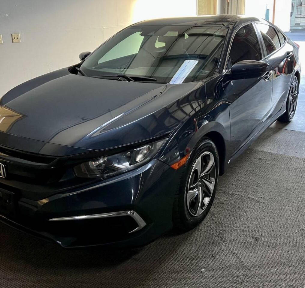 2020 Honda Civic for sale at AUTO-TECH in WEST SACRAMENTO, CA