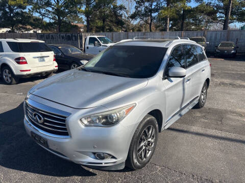 2013 Infiniti JX35 for sale at APEX AUTO in North Charleston SC