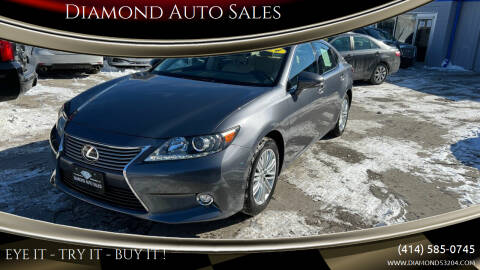 2014 Lexus ES 350 for sale at DIAMOND AUTO SALES LLC in Milwaukee WI