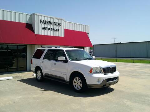 2003 Lincoln Navigator for sale at Fairwinds Auto Sales in Dewitt AR
