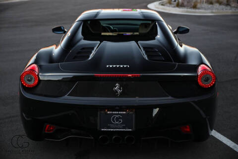 2012 Ferrari 458 Spider