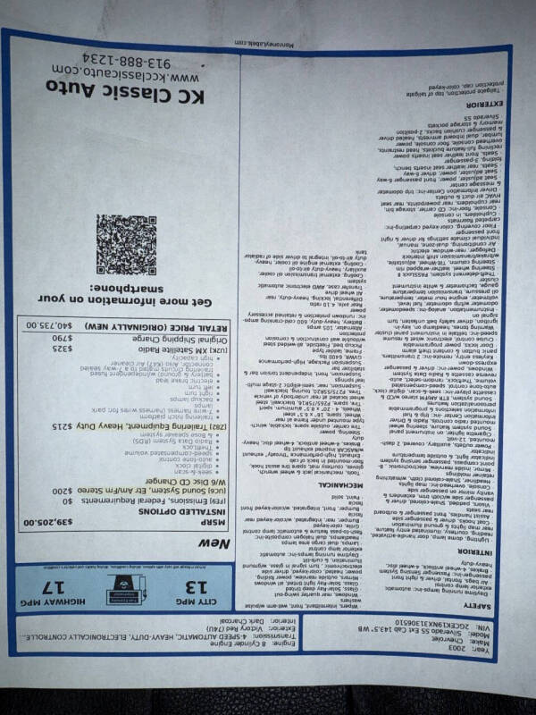 2003 Chevrolet Silverado 1500 SS