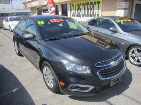 2016 Chevrolet Cruze Limited for sale at Cars Direct USA in Las Vegas NV