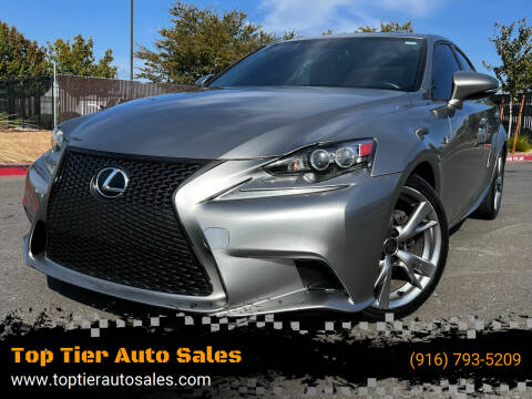 2015 Lexus IS 250 for sale at Top Tier Auto Sales in Sacramento CA