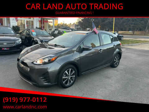 2019 Toyota Prius c for sale at CAR LAND  AUTO TRADING in Raleigh NC