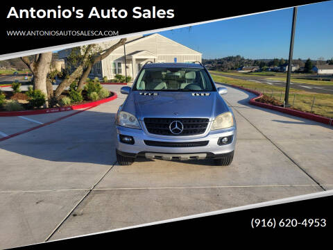 2006 Mercedes-Benz M-Class for sale at Antonio's Auto Sales in Cameron Park CA