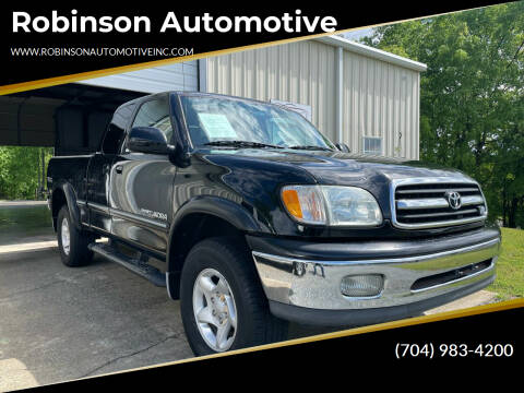 2002 Toyota Tundra for sale at Robinson Automotive in Albemarle NC