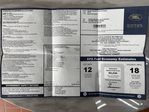 2012 Land Rover Range Rover Autobiography