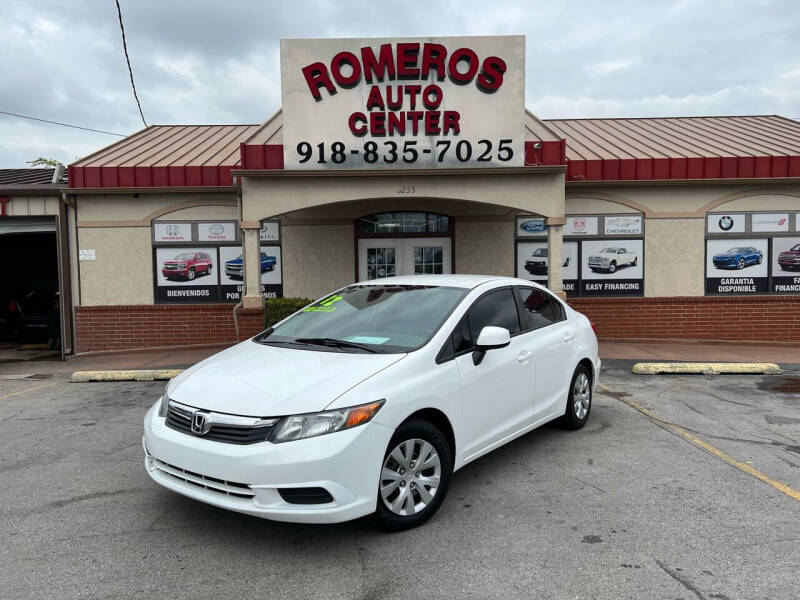 2012 Honda Civic for sale at Romeros Auto Center in Tulsa OK