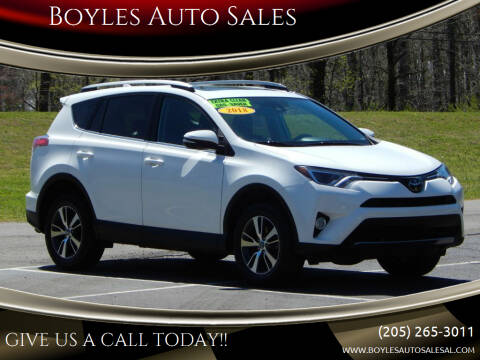 2018 Toyota RAV4 for sale at Boyles Auto Sales in Jasper AL