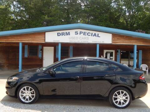 2013 Dodge Dart for sale at DRM Special Used Cars in Starkville MS