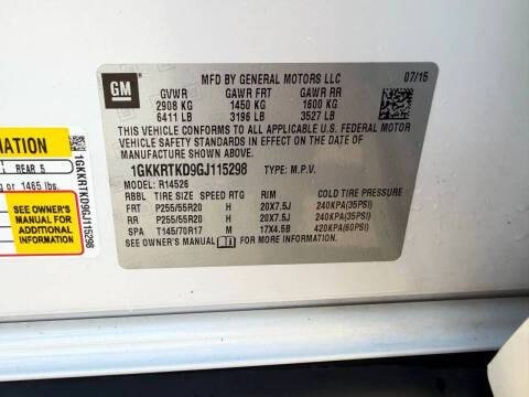 2016 GMC Acadia Denali